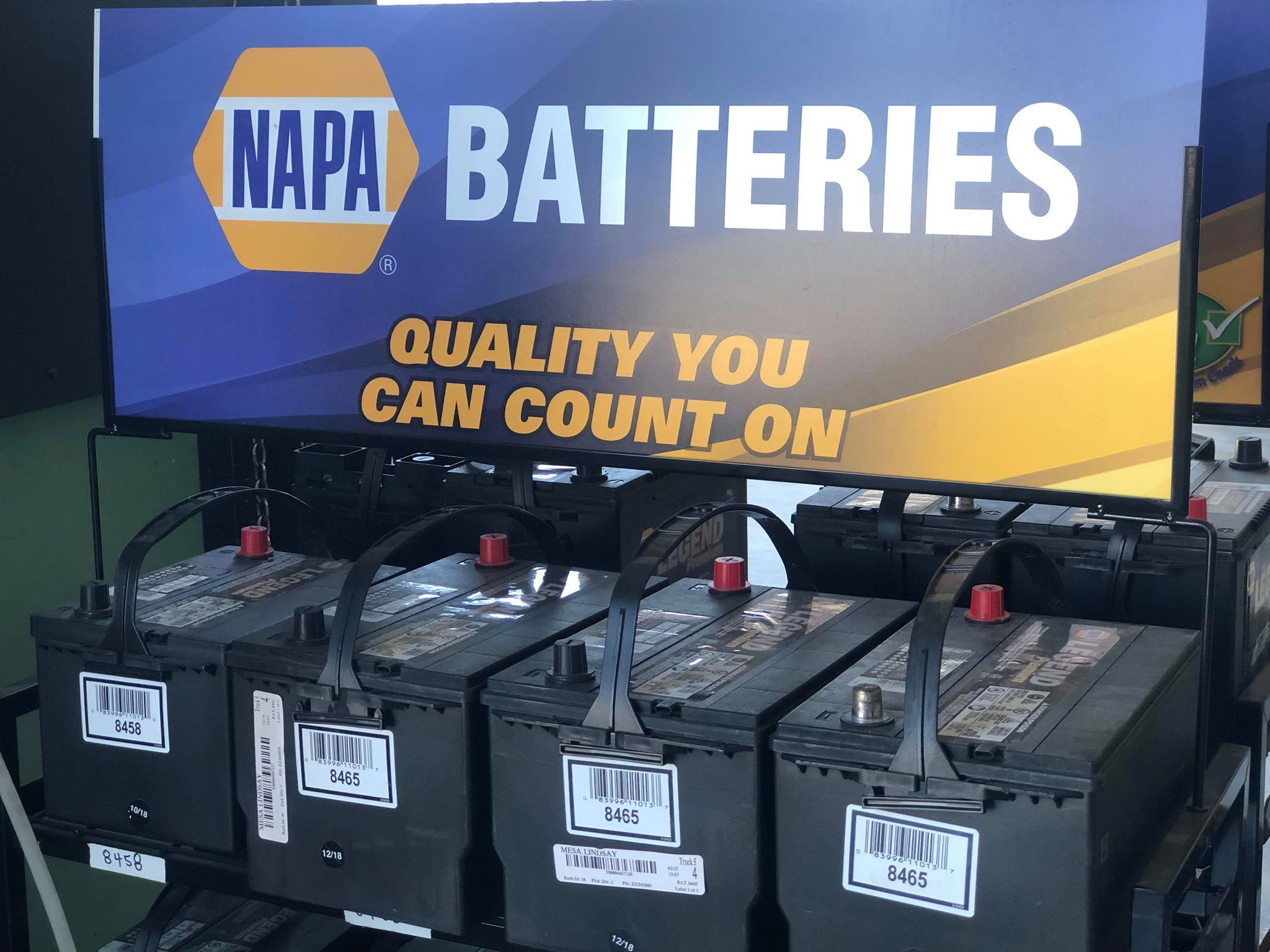 Napa Battery Car battery Battery Dead Auto repair mesa