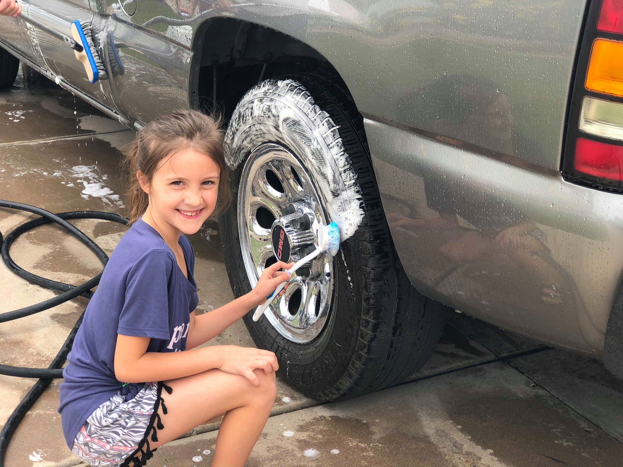 Keeping your car clean Car wash Summer
