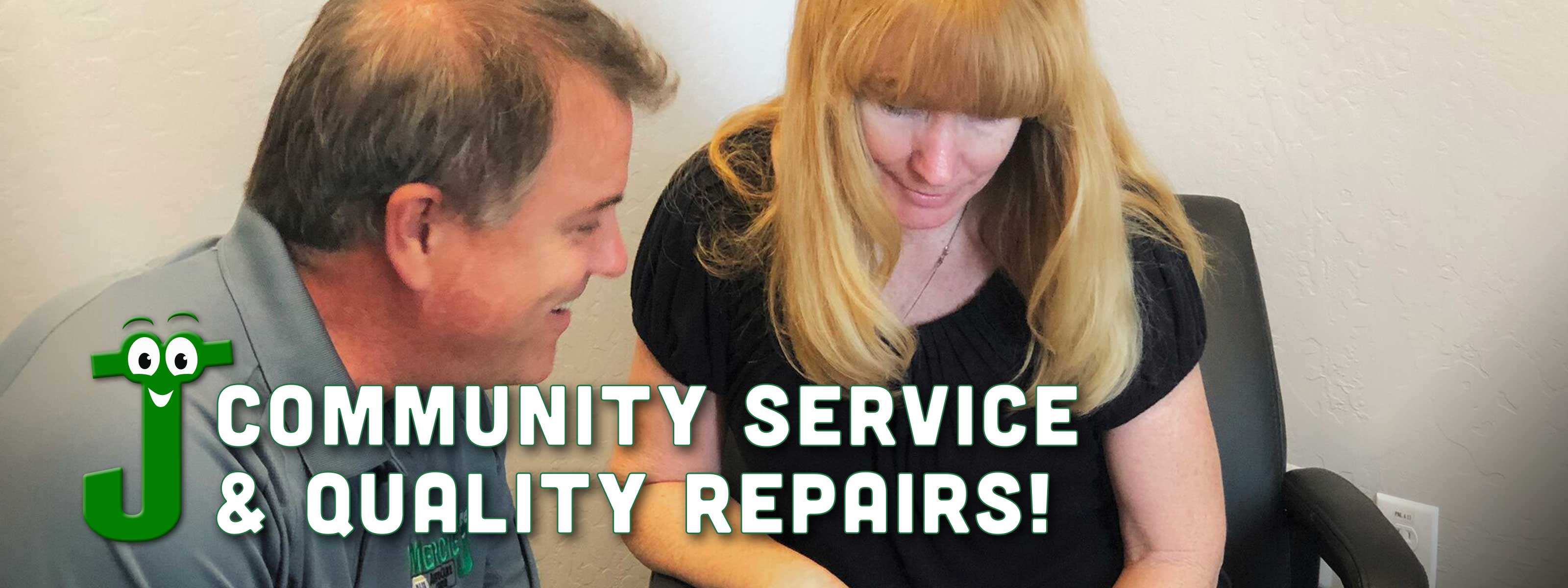 Community service and quality repairs
