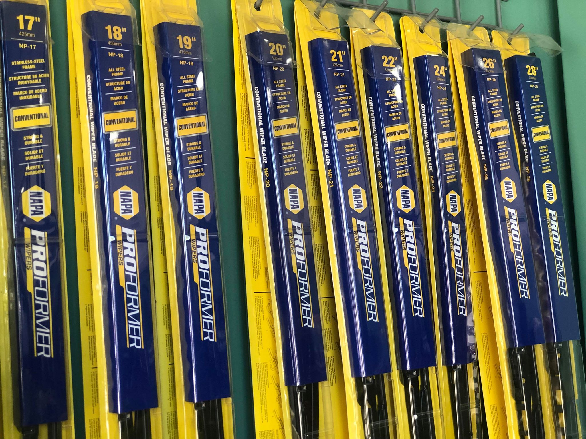 Wiper blades Napa Mesa az 85205