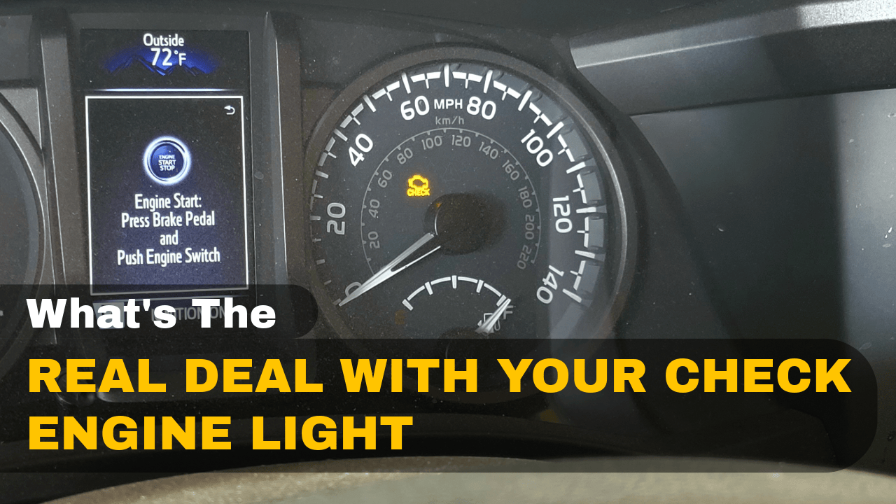 Real Check Engine Light